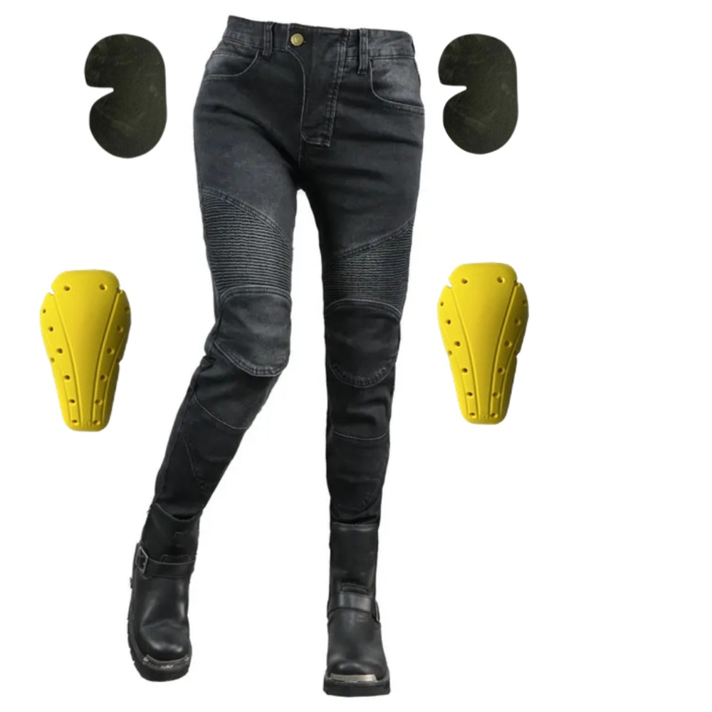 Motorcycle Gear Women - Women's Motorcycle Riding Jeans Pants Anti-fall