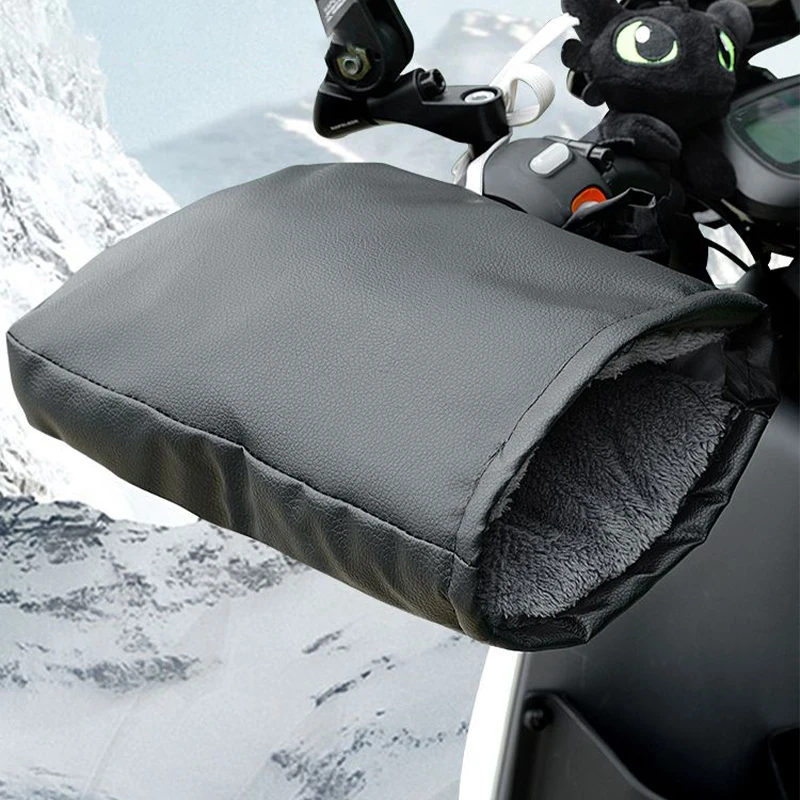 Motorcycle Gear Gloves - Motorcycle Handlebar Muffs Winter Equipment Mitts