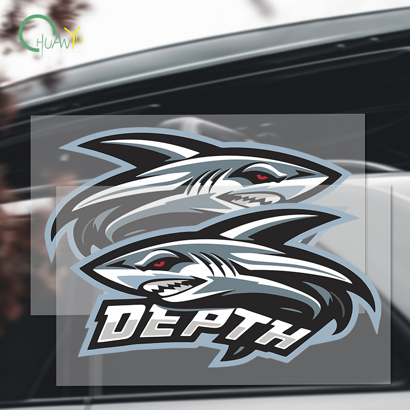 Motorcycle Gear Outlet - Shark sticker creative personal decoration to