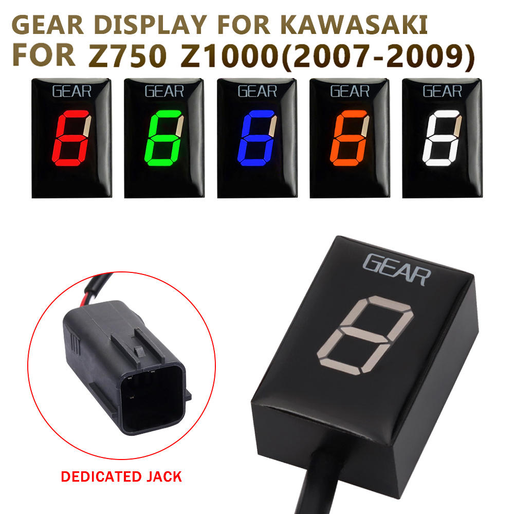 Motorcycle Gear Indicator - For Kawasaki Z750 Z1000 Z-750 Z-1000