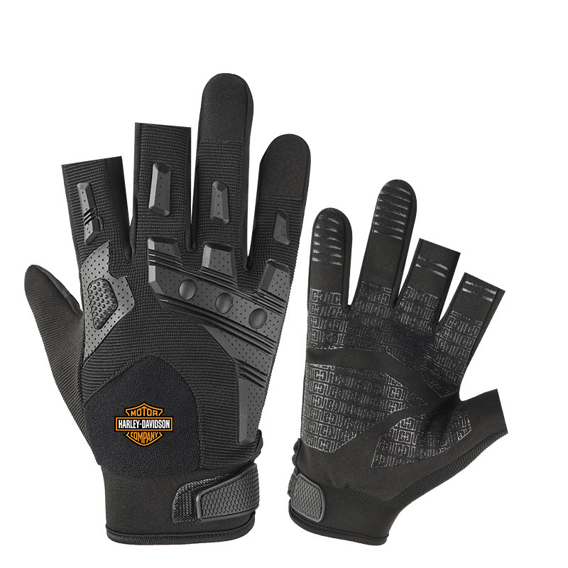Motorcycle Gear Gloves - Motorcycle Gloves Outdoor Windproof Anti-skidding Tactical