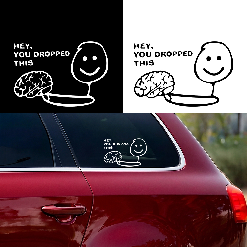 Motorcycle Gear Auto - Car Body Window Door Stickers Hey