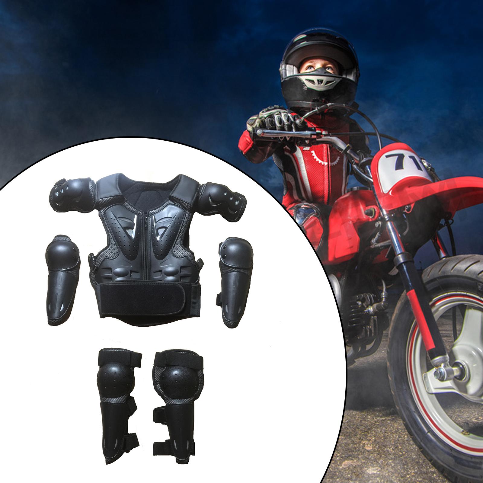 Motorcycle Gear Full Suit - Kids Motorcycle Armor Suit Guard Riding