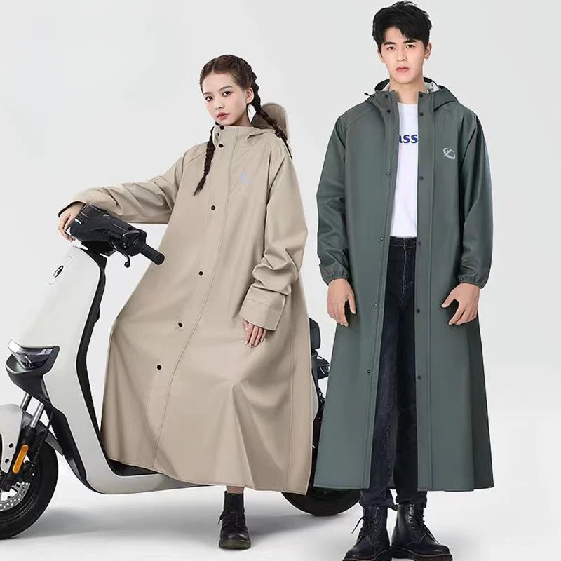 Long Thickened Motorcycle Rain - Motorcycle Gear Women 评论和价格