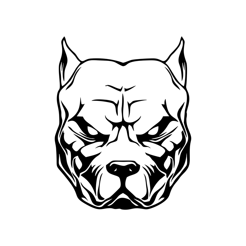 Motorcycle Sticker dog pattern - Motorcycle Gear Pattern 评论和价格
