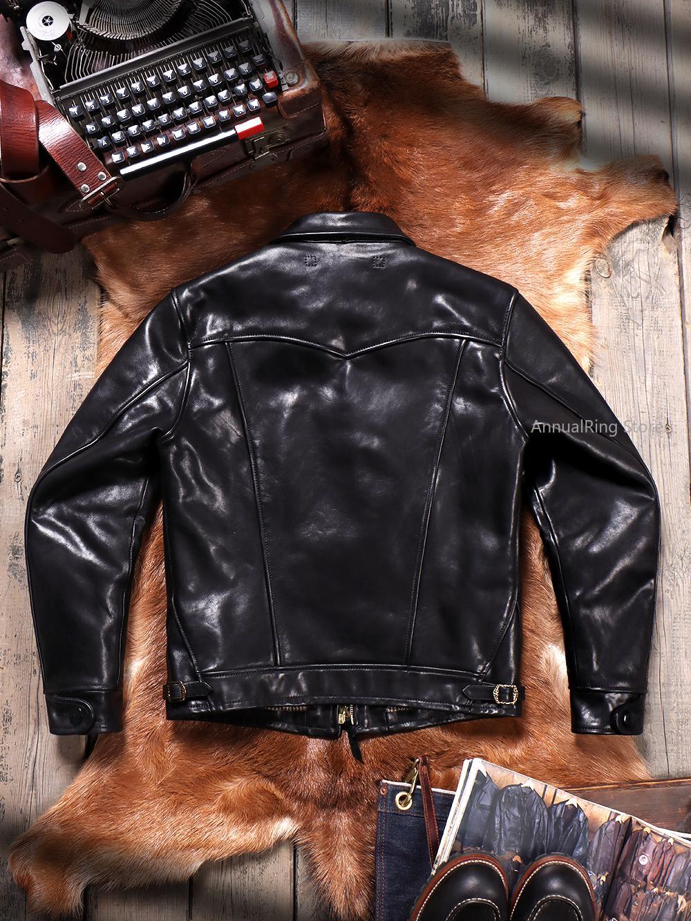 Full Grain Batik Vegetable Tan - Riding Jacket Leather 评论和价格