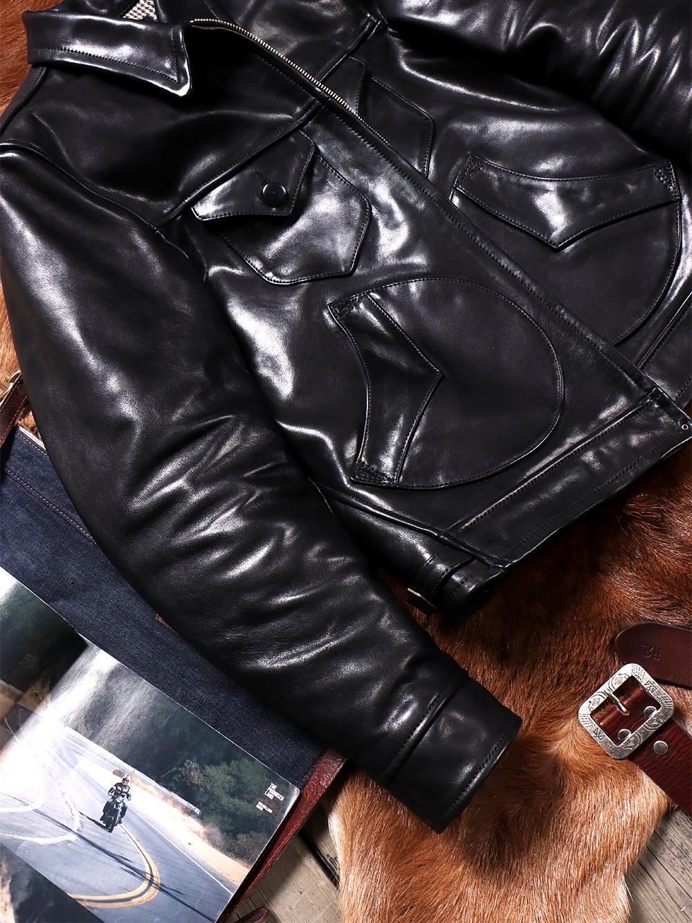 Full Grain Batik Vegetable Tan - Riding Jacket Leather 评论和价格