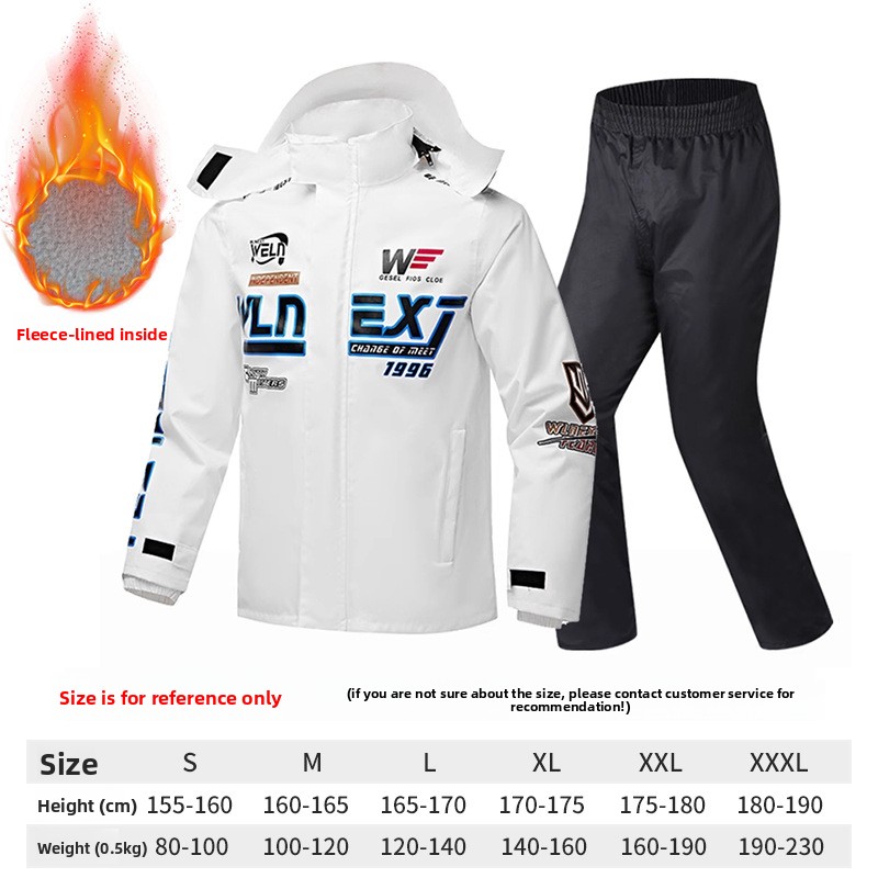 Men's Motorcycle Raincoat Suit - Motorcycle Gear Full Suit 评论和价格