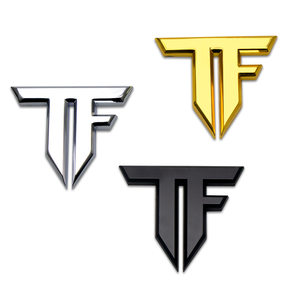 1pc 3D Metal TF Emblem Badge C - Motorcycle Gear Outlet 评论和价格