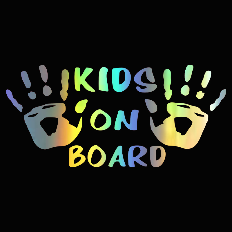 3D Car Sticker KIDS ON BOARD C - Motorcycle Gear Outlet 评论和价格