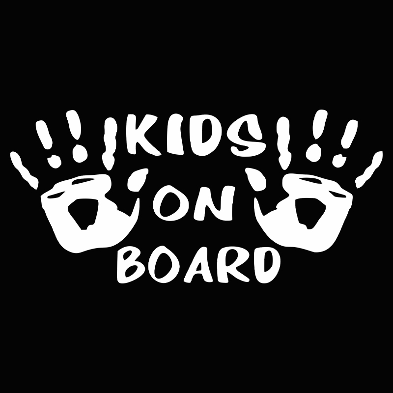 3D Car Sticker KIDS ON BOARD C - Motorcycle Gear Outlet 评论和价格