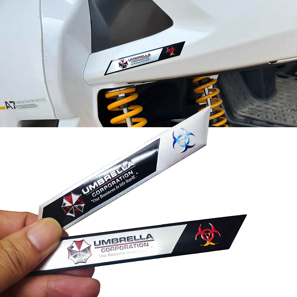 Umbrella 3D Metal Car Stickers - Motorcycle Gear Outlet 评论和价格