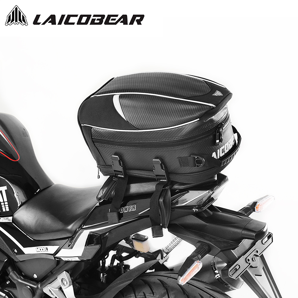 Motorcycle Tail Bag Black Moto - Motorcycle Gear Warehouse 评论和价格