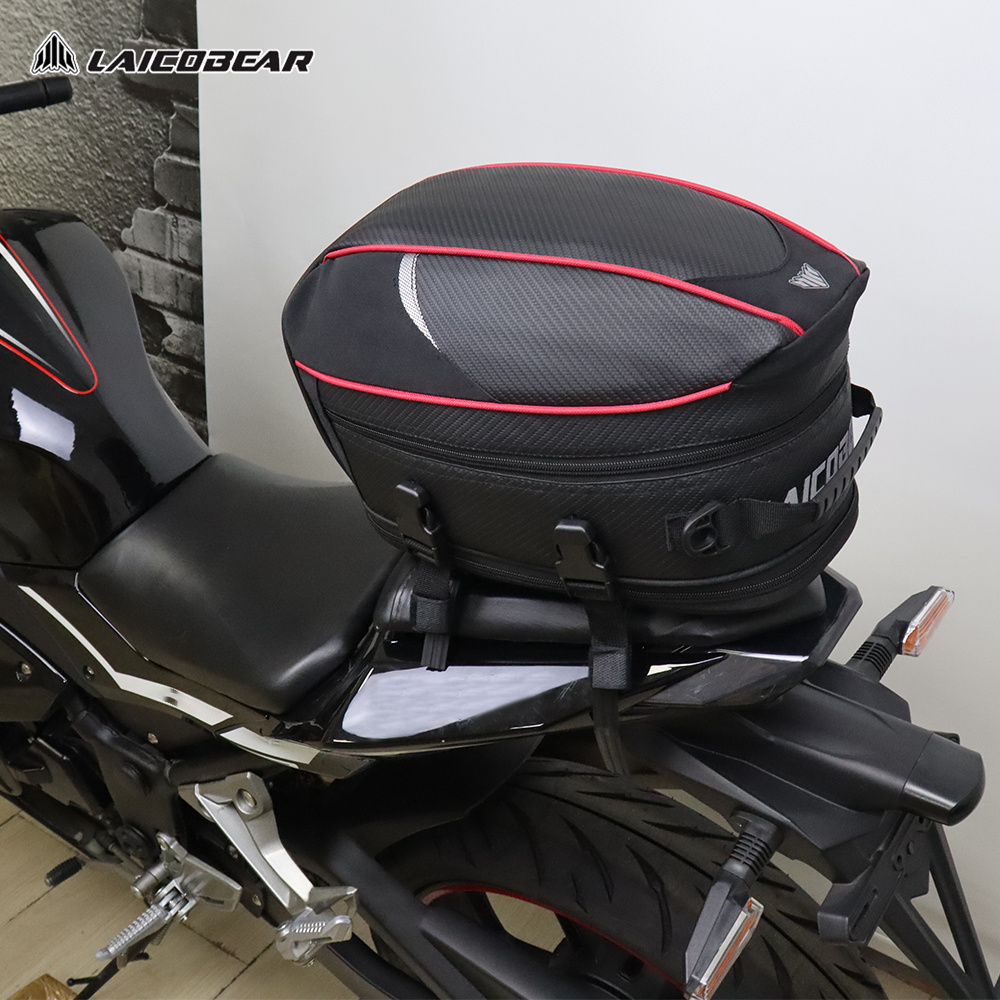 Motorcycle Tail Bag Black Moto - Motorcycle Gear Warehouse 评论和价格
