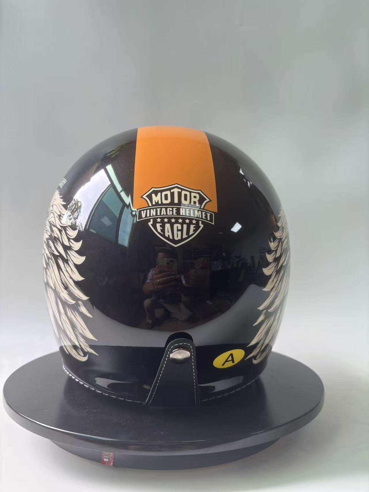 Unisex Retro Three-Quarter Mot - Motorcycle Gear Vintage 评论和价格