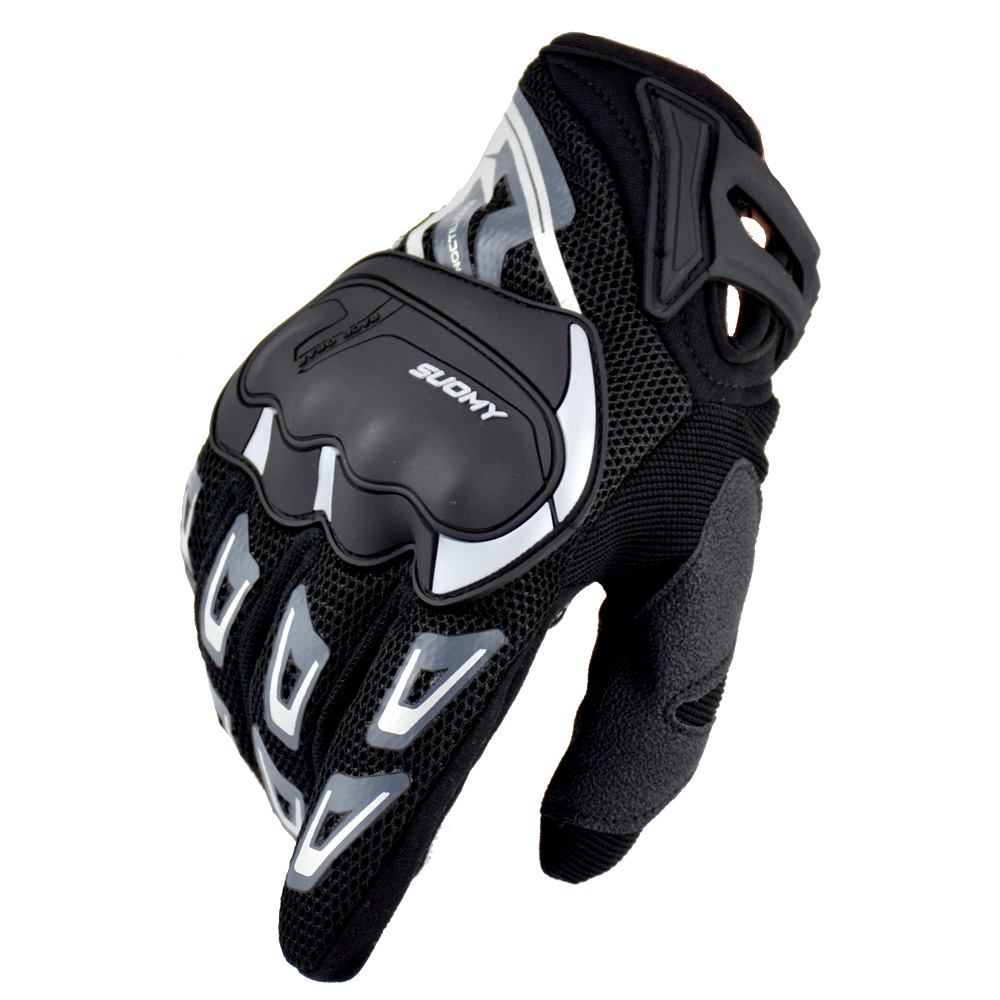 SUOMY Breathable Full Finger R - Motorcycle Gear Gloves 评论和价格