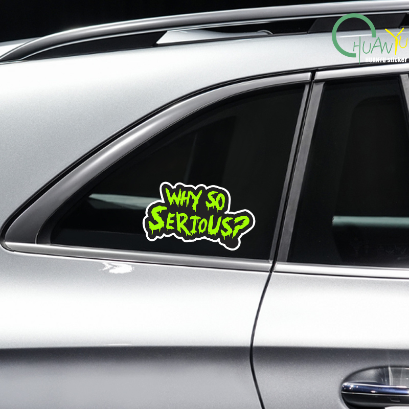 Why So Serious English Funny C - Motorcycle Gear Auto 评论和价格