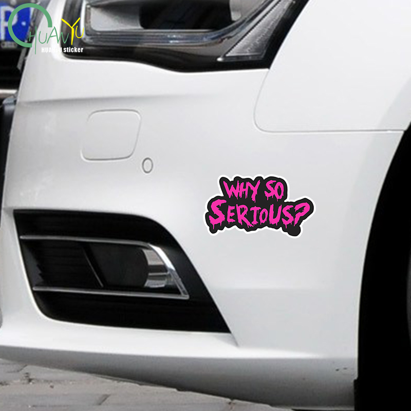 Why So Serious English Funny C - Motorcycle Gear Auto 评论和价格
