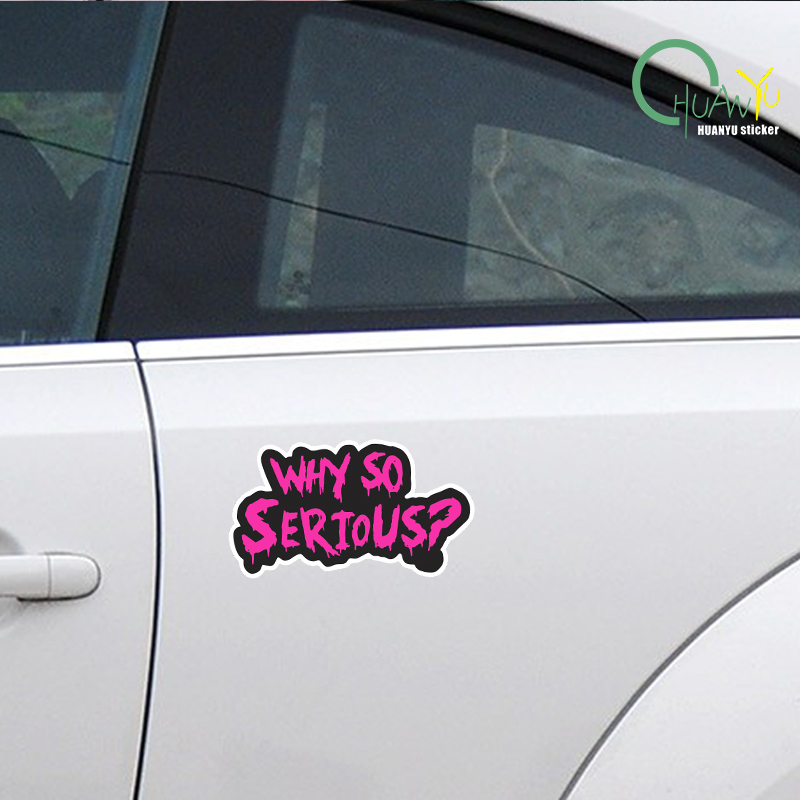 Why So Serious English Funny C - Motorcycle Gear Auto 评论和价格