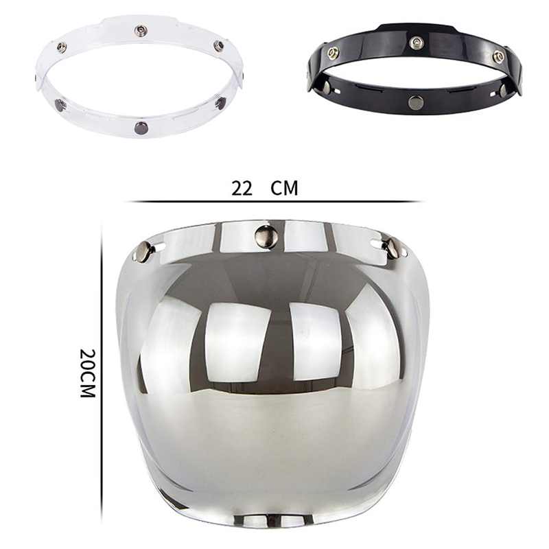 Helmet Bubble Visors Vintage M - Motorcycle Gear Vintage 评论和价格