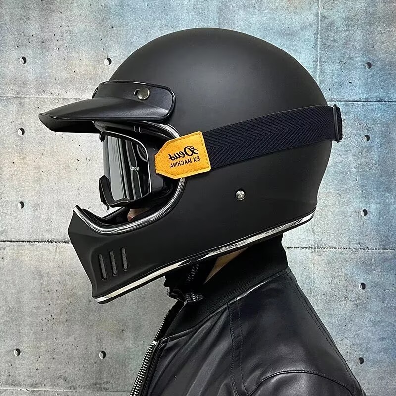 Vintage Full Face Motorcycle M - Motorcycle Gear Vintage 评论和价格