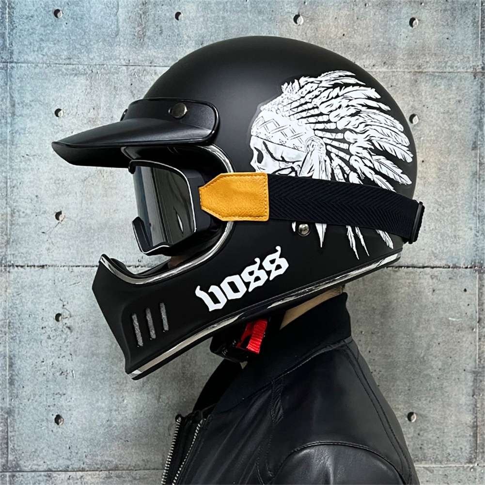 Vintage Full Face Motorcycle M - Motorcycle Gear Vintage 评论和价格