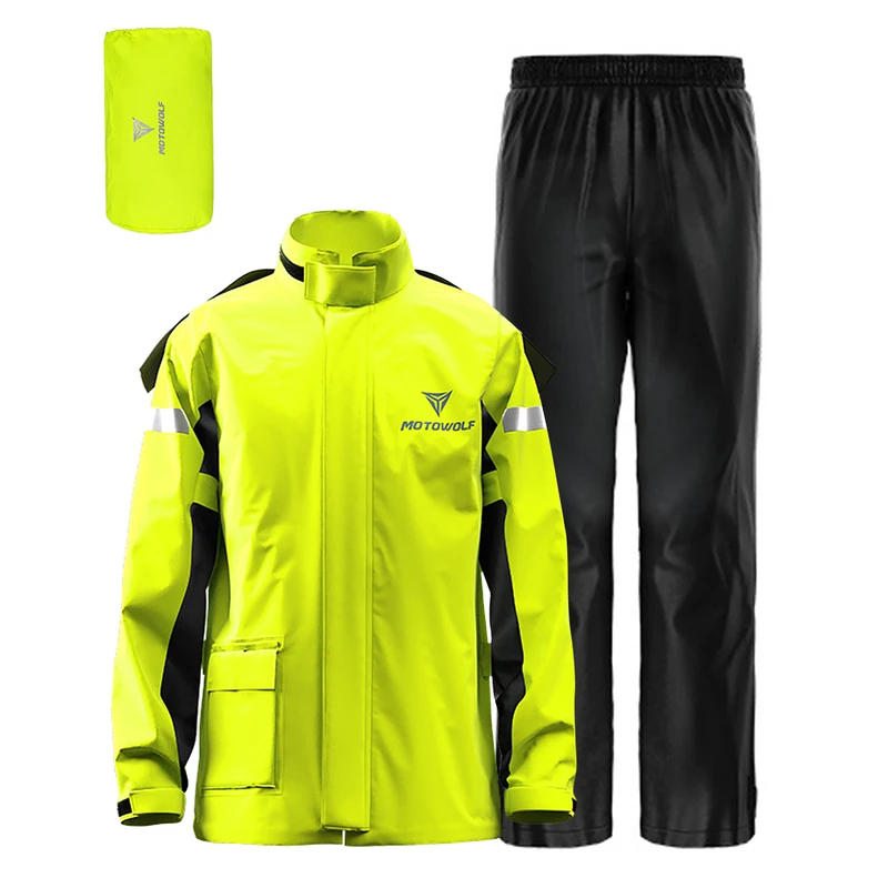 Men Full Body Motorcycle Rain  - Motorcycle Gear Full Suit 评论和价格