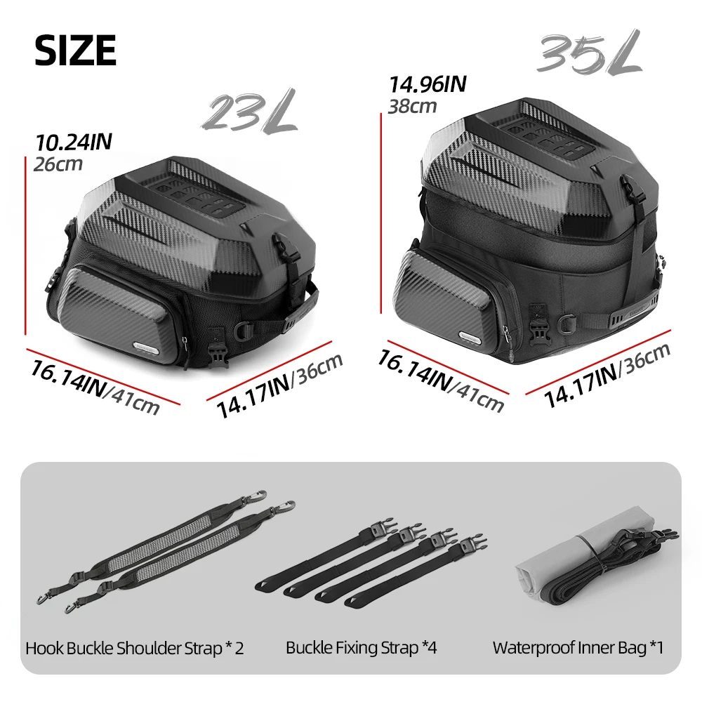 Rhinowalk Motorcycle Rear Seat - Motorcycle Gear Warehouse 评论和价格
