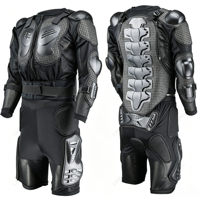 Motorcycle Protective Jacket P - Motorcycle Gear Full Suit 评论和价格