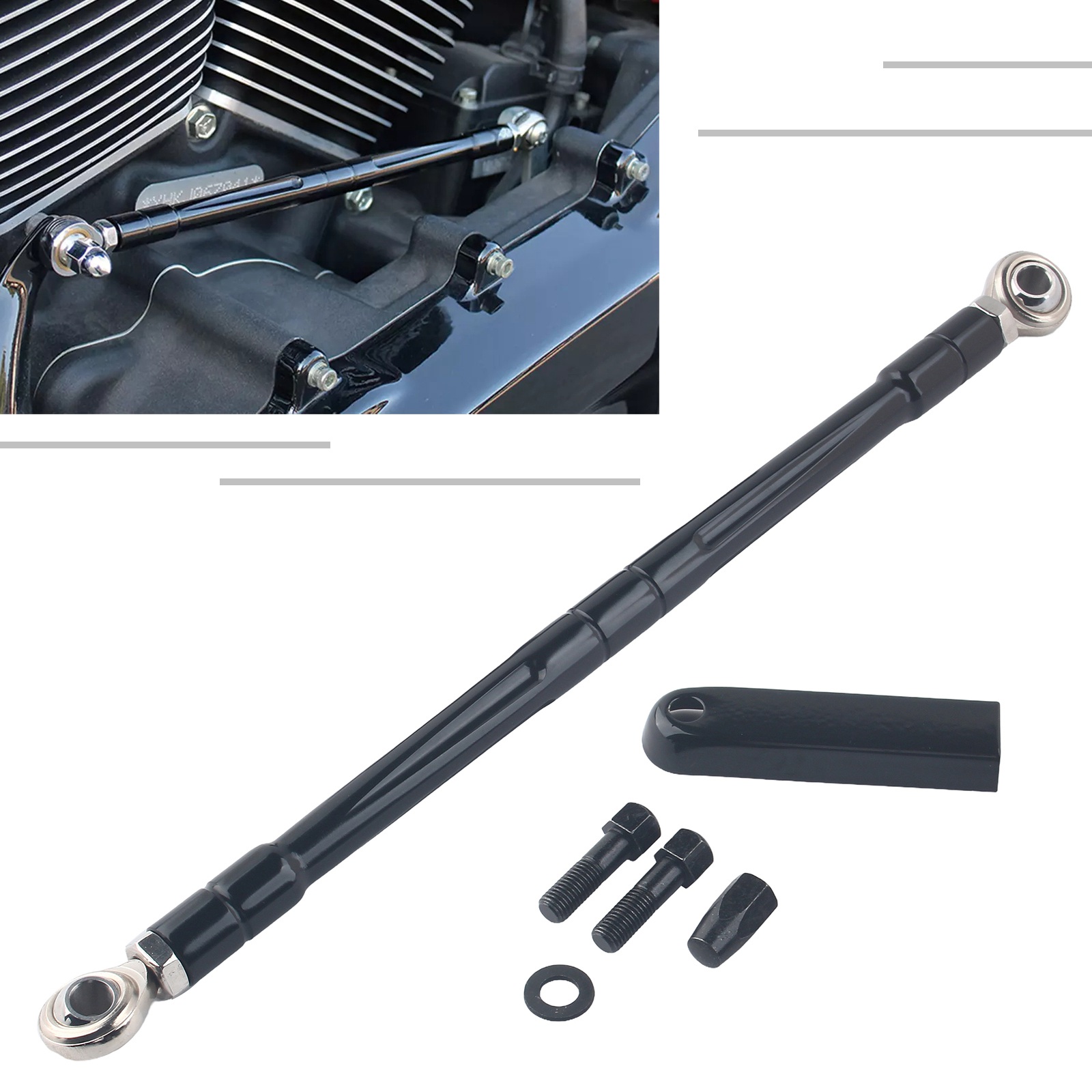 Motorcycle CNC CUT Shift Linka - Motorcycle Gear Linkage Rod 评论和价格