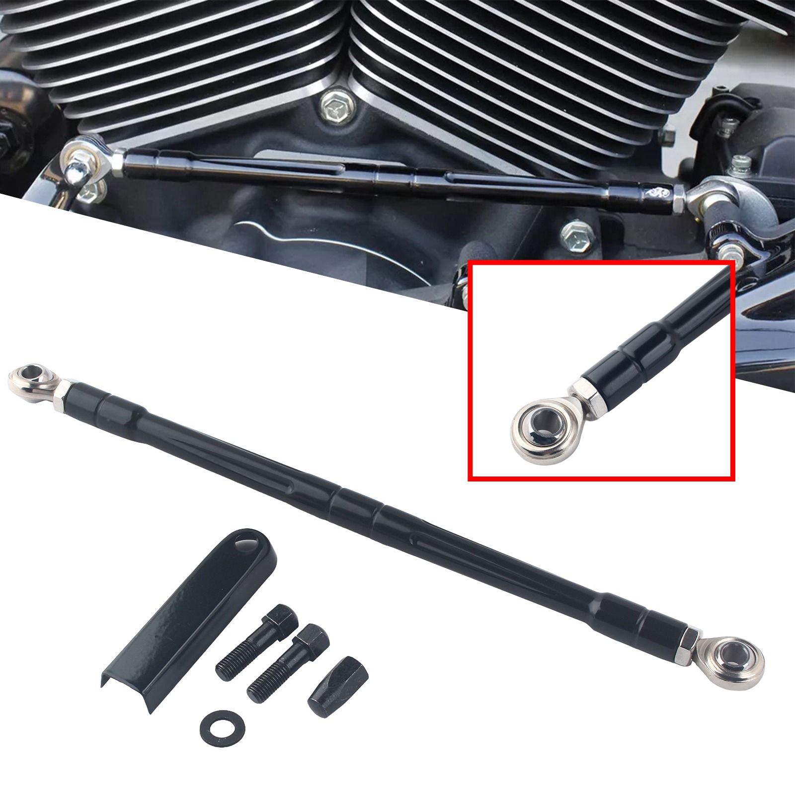 Motorcycle CNC CUT Shift Linka - Motorcycle Gear Linkage Rod 评论和价格