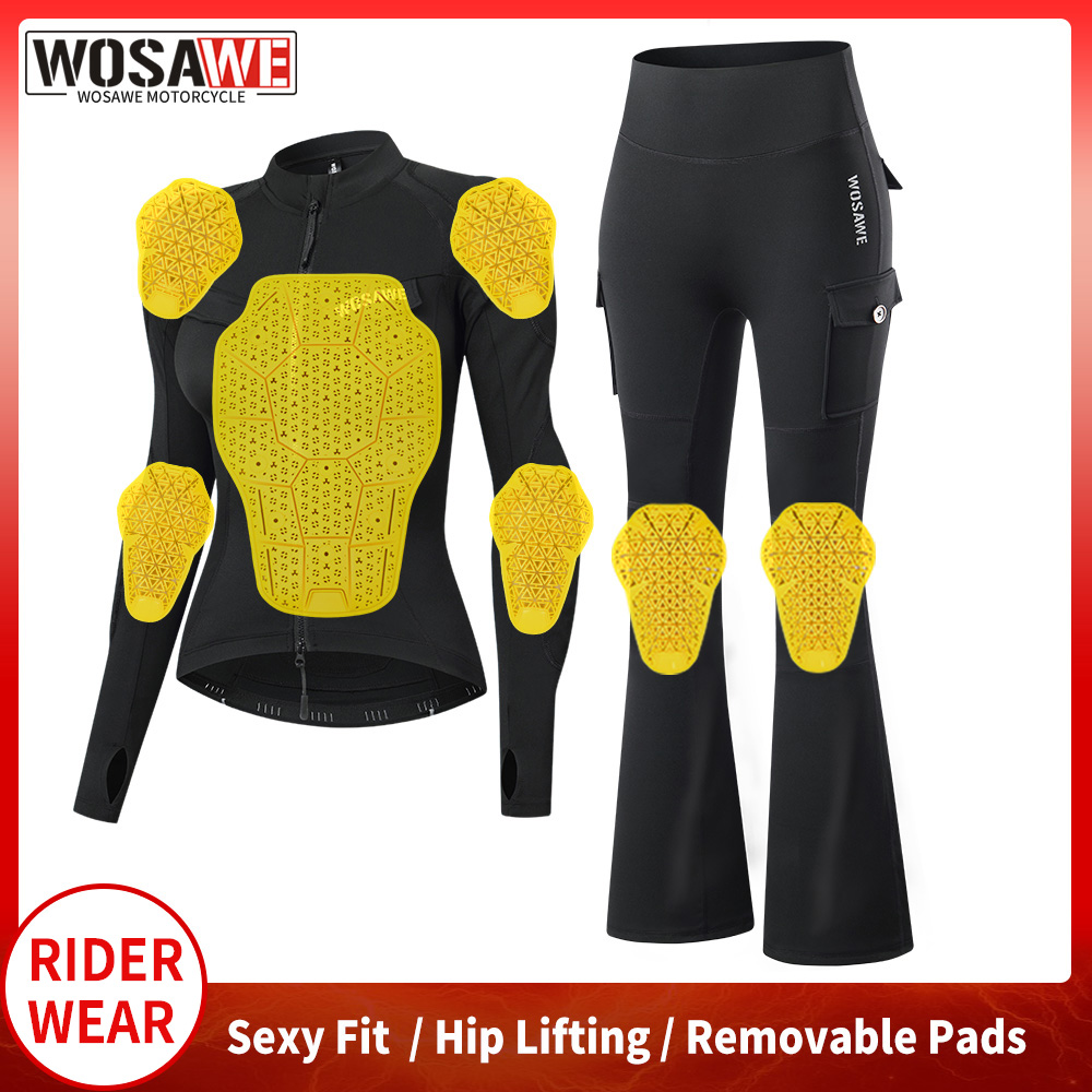 WOSAWE Women Motorcycle Jacket - Motorcycle Gear Full Suit 评论和价格