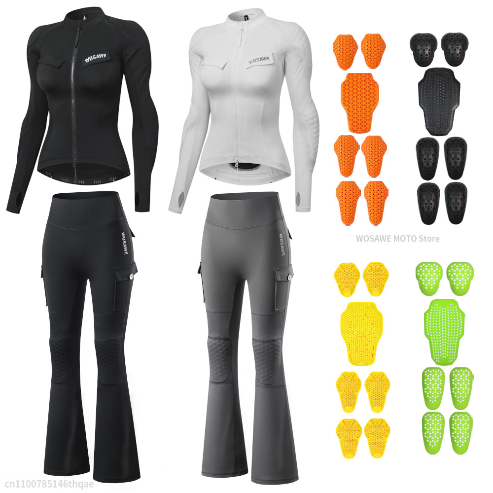 WOSAWE Women Motorcycle Jacket - Motorcycle Gear Full Suit 评论和价格