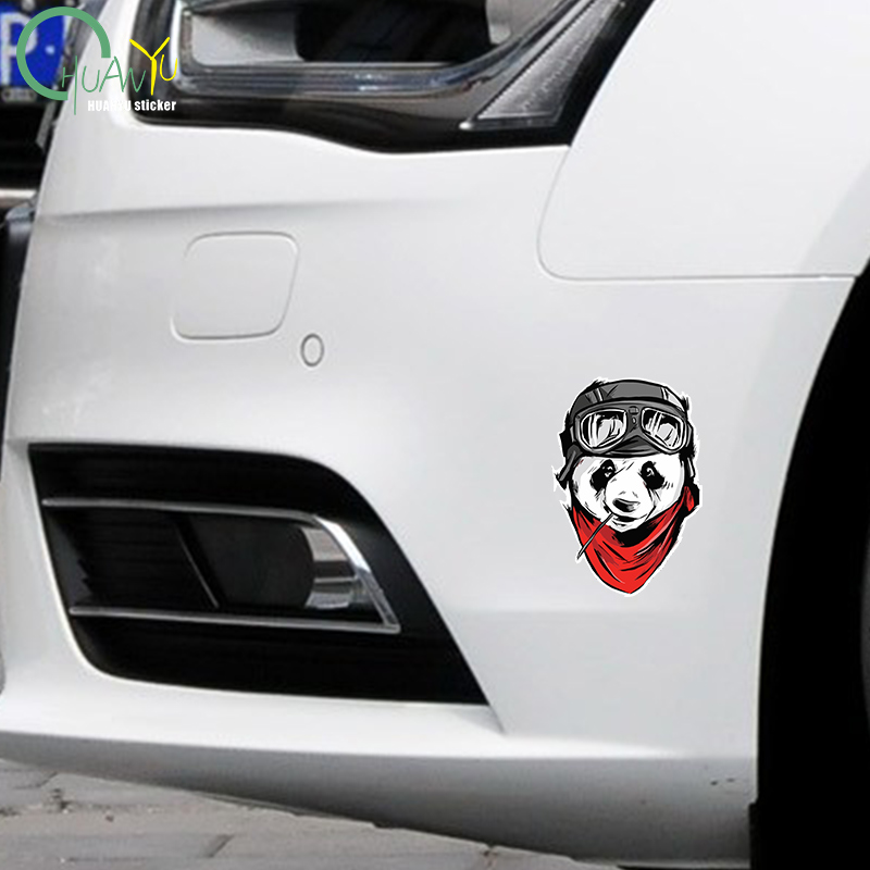 Panda bicycle cartoon car stic - Motorcycle Gear Pattern 评论和价格