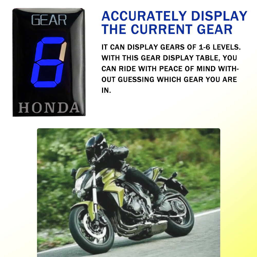For HONDA CBR600F CBR1000R CBR - Motorcycle Gear Indicator 评论和价格