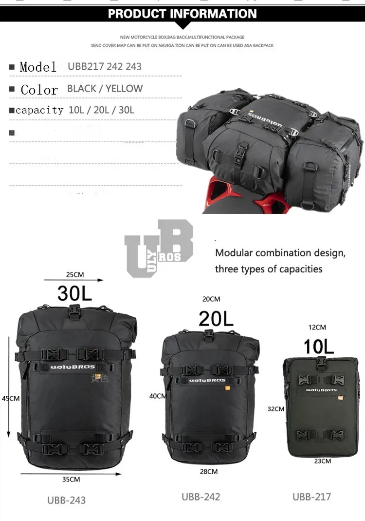 Uglybros Motorcycle Backpack W - Motorcycle Gear Warehouse 评论和价格