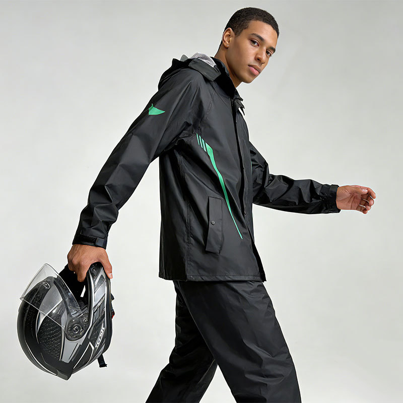 Split Waterproof Rain Suit for - Motorcycle Gear Full Suit 评论和价格