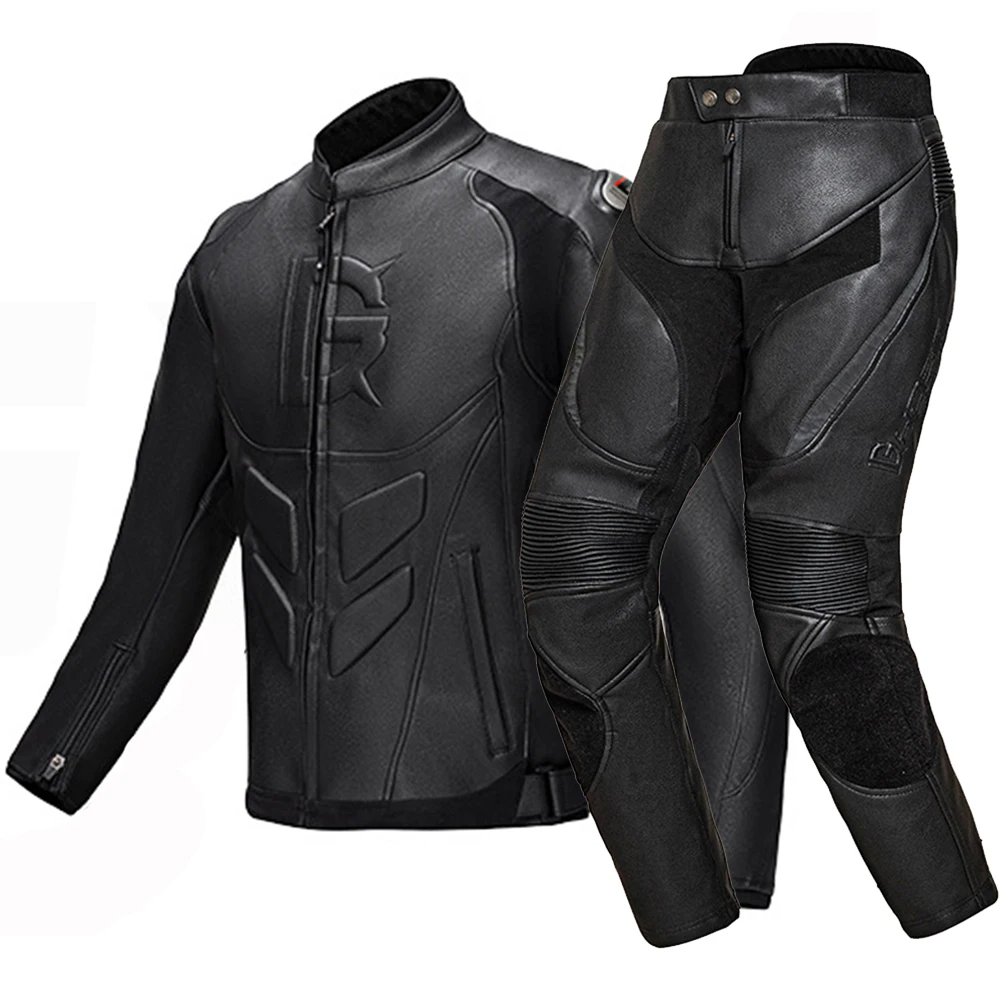 GHOST RACING Winter Motorcycle - Riding Jacket Leather 评论和价格