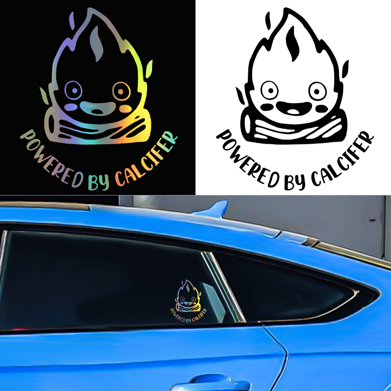 Powered by Calcifer Fuel Tank  - Motorcycle Gear Outlet 评论和价格