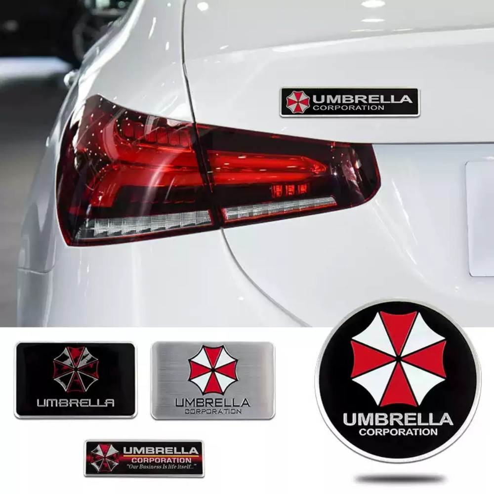 3D Metal Umbrella Car Emblem B - Motorcycle Gear Outlet 评论和价格