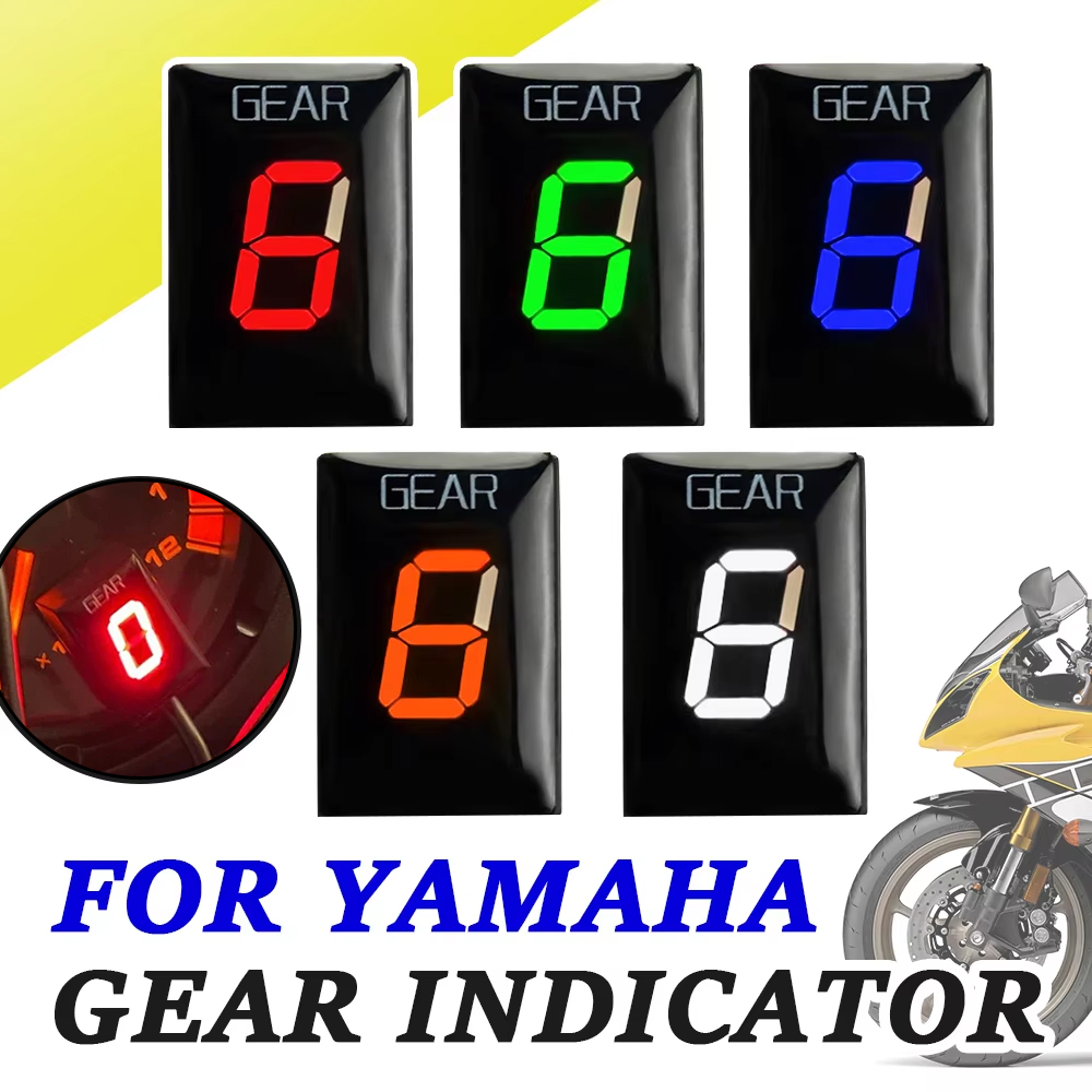 For YAMAHA YZF-R1 YZFR1 YZF-R6 - Motorcycle Gear Indicator 评论和价格