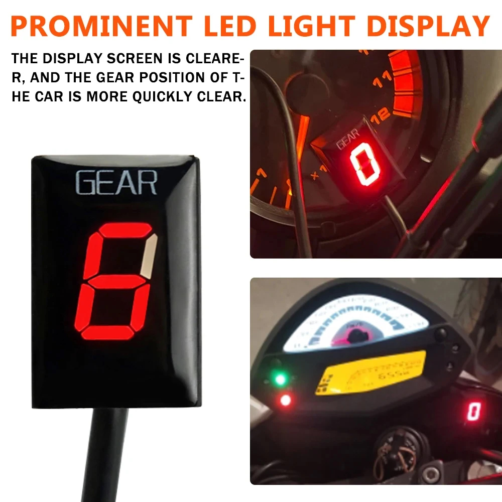 For YAMAHA YZF-R1 YZFR1 YZF-R6 - Motorcycle Gear Indicator 评论和价格