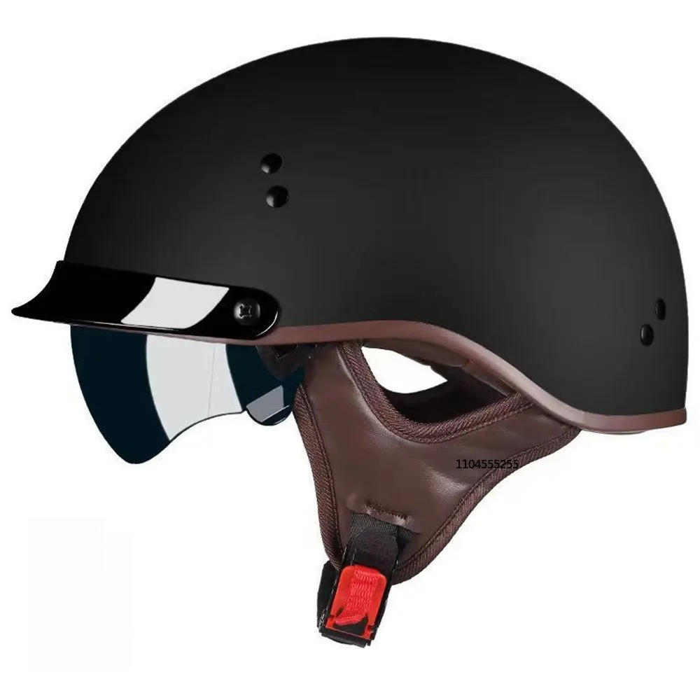 Motorcycle Helmet DOT Certific - Motorcycle Gear Vintage 评论和价格