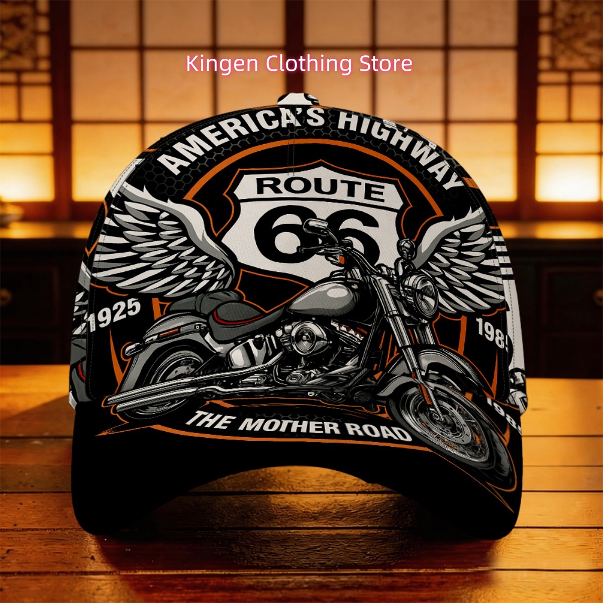 1pc Route Motorcycle Retro Emb - Motorcycle Gear Pattern 评论和价格