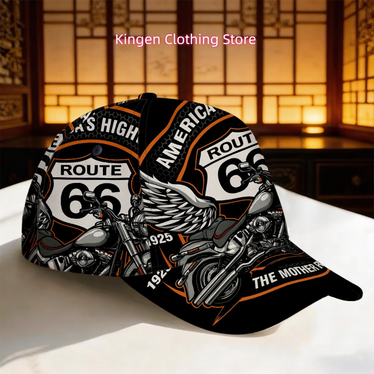1pc Route Motorcycle Retro Emb - Motorcycle Gear Pattern 评论和价格